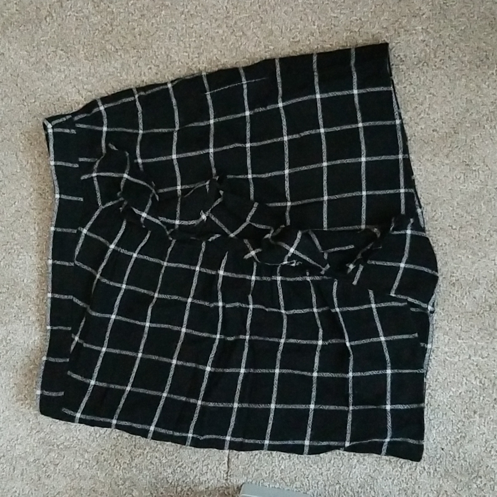 NWOT Madewell Plaid Skirt 00